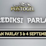 Prediksi Parlay Jitu 3 dan 4 September 2022