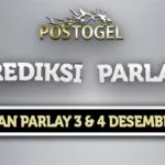 Prediksi Parlay Jitu 3 dan 4 Desember 2022