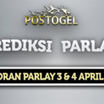 Prediksi Parlay Jitu 3 dan 4 April 2023
