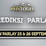 Prediksi Parlay Jitu 25 dan 26 September 2024