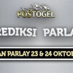 Prediksi Parlay Jitu 23 dan 24 Oktober 2024
